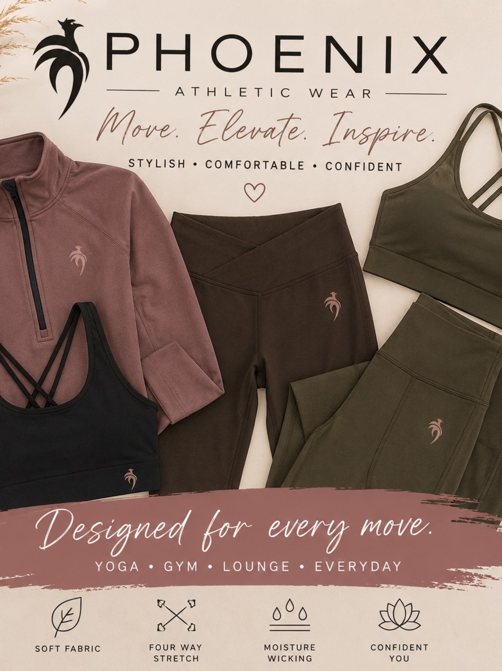 Live Show Unlisted Items Phoenix active wear Bra